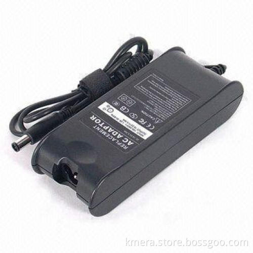 AC Adapter with Output Voltage of 19.5V 3.34A, Suitable for Dell Notebook Computers